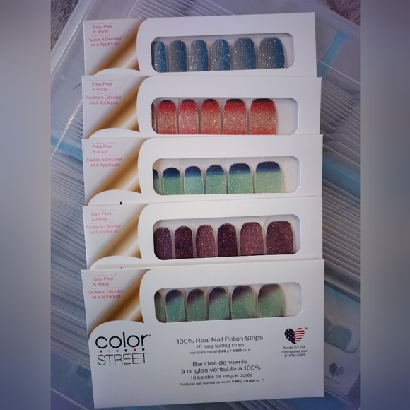 🆕5 Mystery Sets of Colorstreet Dry Nail Polish - Picture 7 of 7